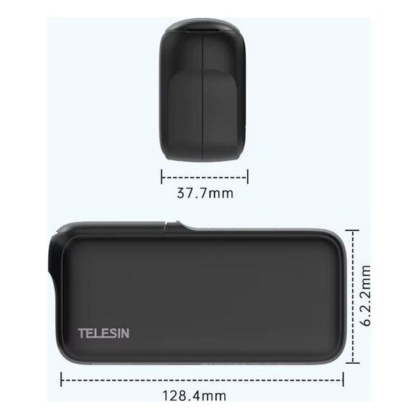 Φορτιστής Usb Type-c Usb-c + Powerbank 10 000 Mah Για Gopro Hero 13 Black / S0-pb-01-tgp