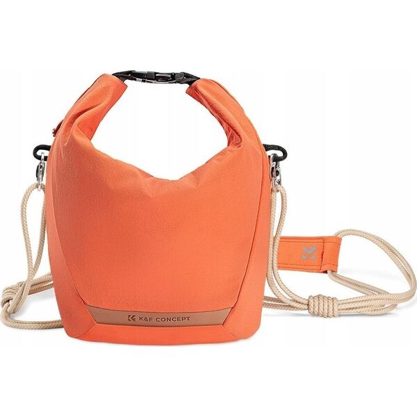 Τσάντα Φωτογραφική Crossbody Sling Για Κάμερα Τηλέφωνο K&F 5l / Kf13.168 / Πορτοκαλί