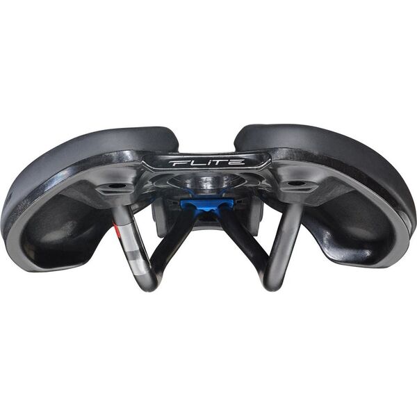 Selle Italia Σέλα SELLE ITALIA FLITE BOOST SUPERFLOW TM L (id match - L3) Manganese Tube 7, soft-tek, μαύρο (NEW)