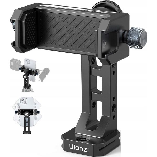 Uchwyt na Statyw 360s 2x ISO 1/4 3/8 Arca Swiss UKA na Telefon / ULANZI MA53