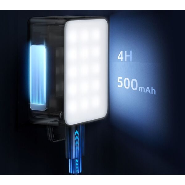 Mini Mała Lampa Diodowa LED IPX4 2W Ulanzi do Kamery DJI Pocket 3 / LM001