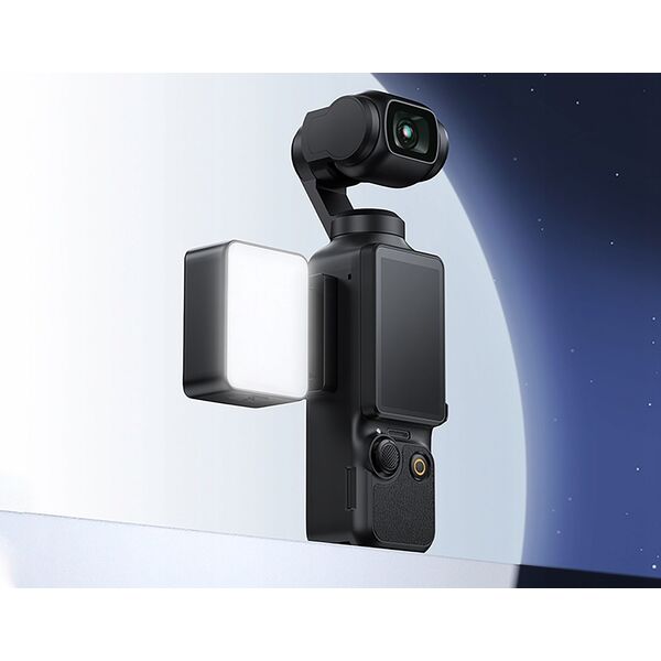 Mini Mała Lampa Diodowa LED IPX4 2W Ulanzi do Kamery DJI Pocket 3 / LM001