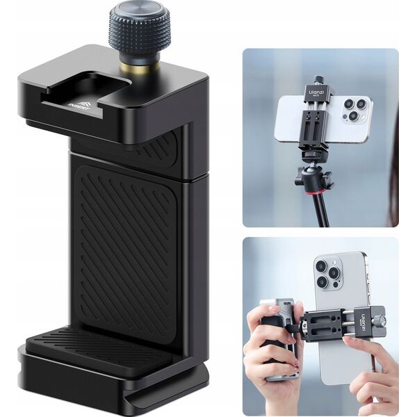 Uchwyt 2x stopka ISO 1/4" Arca Swiss UKA na Telefon Smartfon / ULANZI / MA33