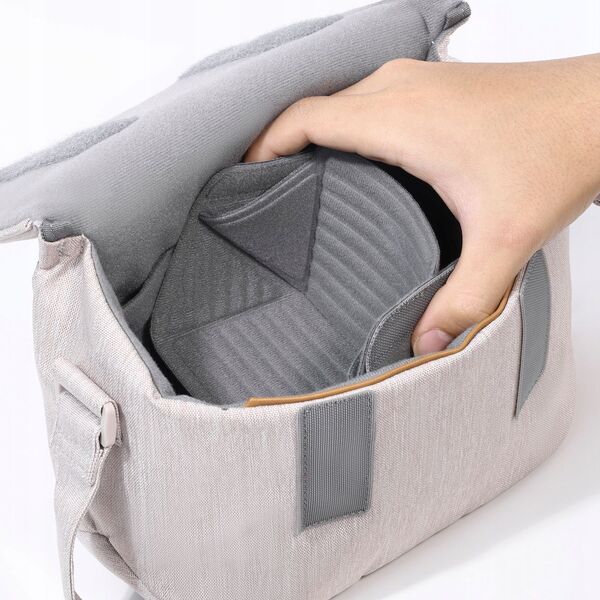 Torba Fotograficzna Futerał ULANZI Crossbody Sling na Aparat Kamerę Telefon / F01 / Beżowy