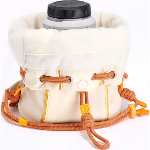 Torba Podróżna Foto Futerał ULANZI Crossbody Sling na Aparat Kamerę Telefon / DS01 / Beżowy