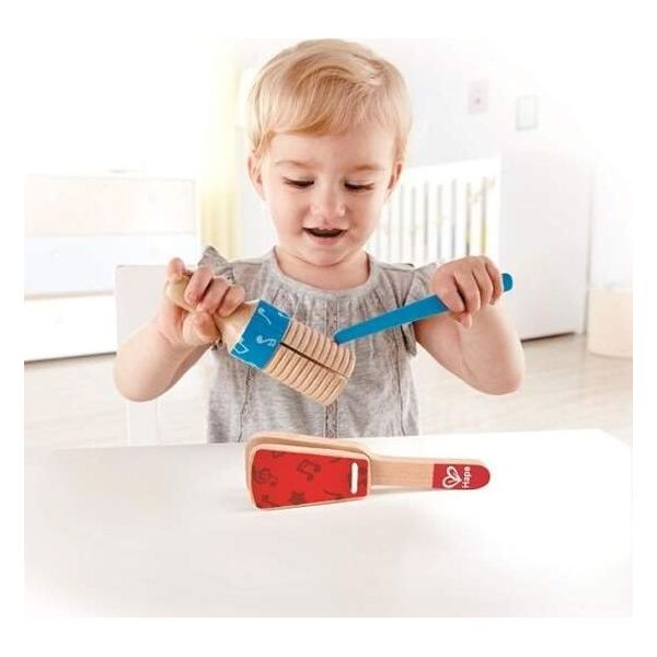 Hape Zestaw rytmiczny czerwony dla dzieci uniw