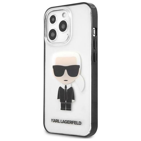 Karl Lagerfeld Etui Karl Lagerfeld KLHCP13LHIKCK Apple iPhone 13 Pro transparent Ikonik Karl