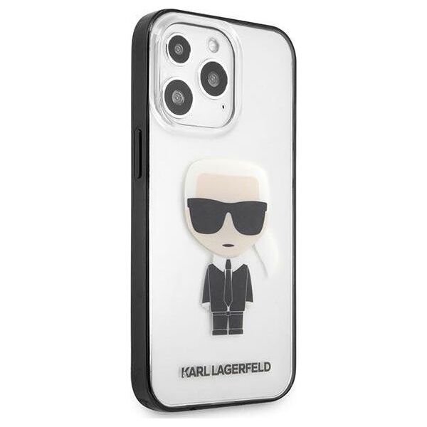 Karl Lagerfeld Etui Karl Lagerfeld KLHCP13LHIKCK Apple iPhone 13 Pro transparent Ikonik Karl
