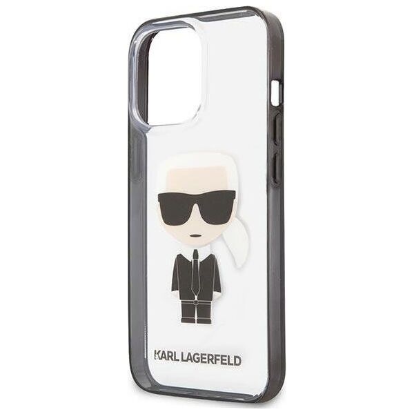 Karl Lagerfeld Etui Karl Lagerfeld KLHCP13LHIKCK Apple iPhone 13 Pro transparent Ikonik Karl