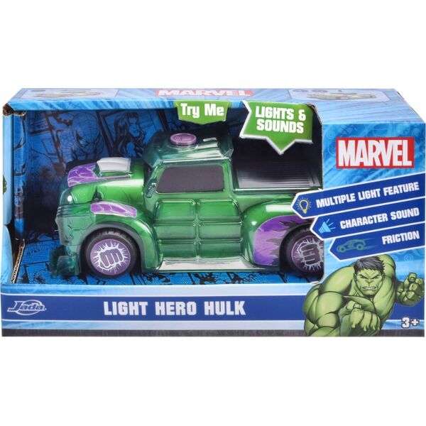 *****JADA Marvel Hero Hulk αυτοκίνητο με φώτα/ήχους 322-2003