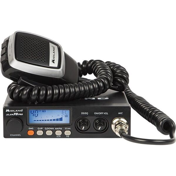 CB Radio Blow 24-178# Radio cb alan-78 pro am/fm/asq 12/24v
