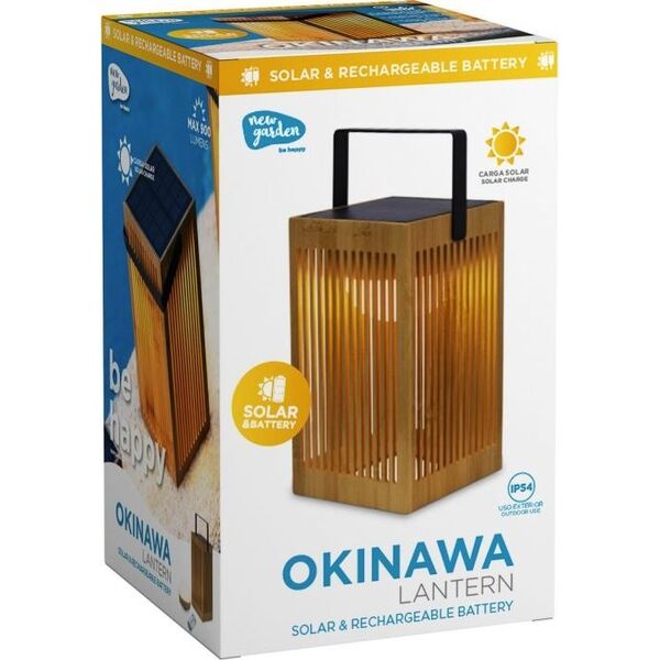 Επιτραπέζιο φωτιστικό New Garden New Garden OKINAWA SOLAR TABLE LAMP