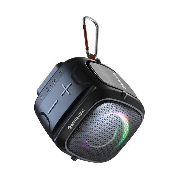C-TECH αναπαραγωγή Impressio Qubis Mini, Party, 5W, μαύρο