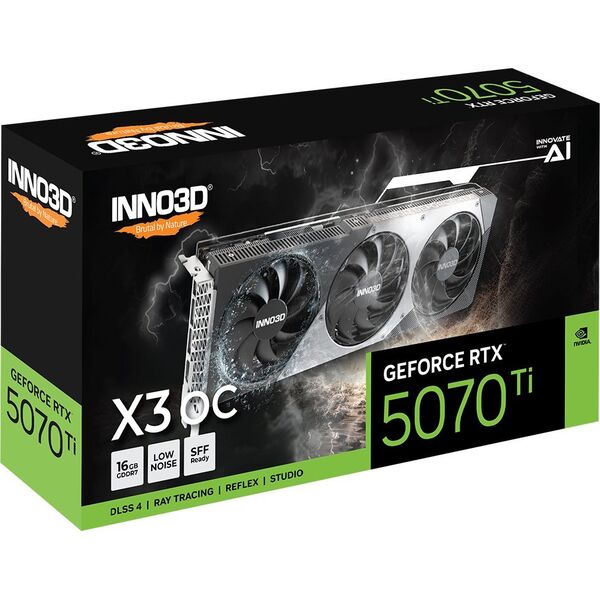 INNO3D GeForce RTX 5070 Ti X3 OC, 16384 MB GDDR7