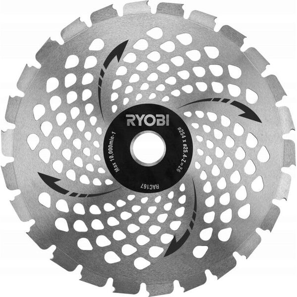 Λεπίδα θαμνοκοπτικού RYOBI RAC167, 250 x 25.4 mm, 26 δόντια, για RY18BCX26A και RY36BCX30A