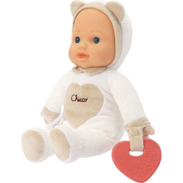 Μαλακή ελαφριά κούκλα 30cm MY FIRST DOLL μπεζ Chicco