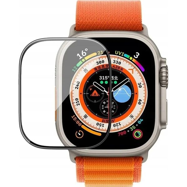 Wiwu - Tempered Glass with Easy Install Applicator for Apple Watch 49mm