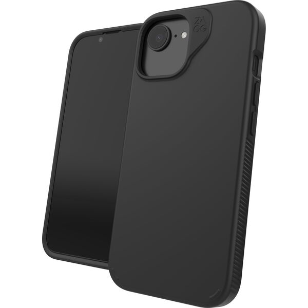 ZAGG Milan Snap - προστατευτική θήκη για iPhone 16e / 15 / 14 / 13 συμβατή με MagSafe (μαύρο)
