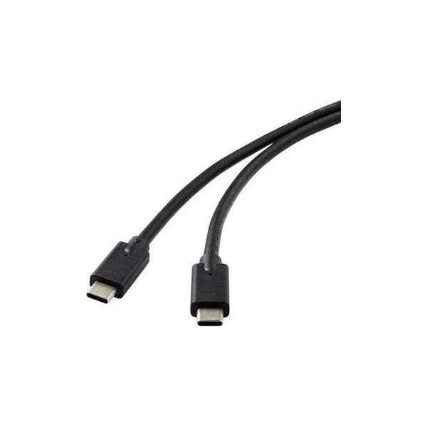 Καλώδιο USB MicroConnect Μικροσύνδεση DOCKUSB3.2CC1 Καλώδιο USB USB 3.2 Gen 2 (3.1 Gen 2) 1 m USB C Μαύρο 13920254 5715063387498