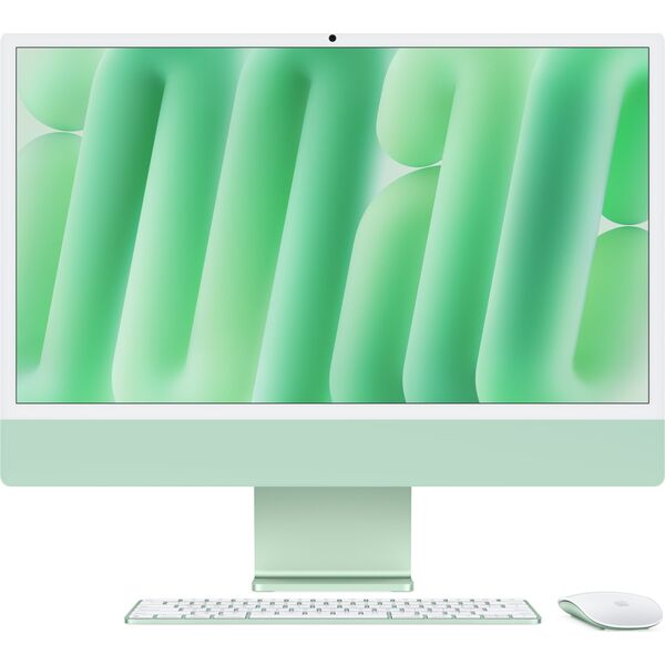 iMac 24" 4.5K Retina, Apple M4 8C CPU, 8C GPU/16GB/256GB SSD/Πράσινο/SWE