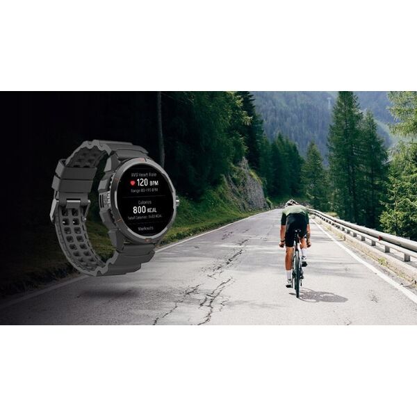 Hammer Watch 2 | Έξυπνο ρολόι | GPS (δορυφόρος) | AMOLED | 1.5" | Αδιάβροχο | Μαύρο