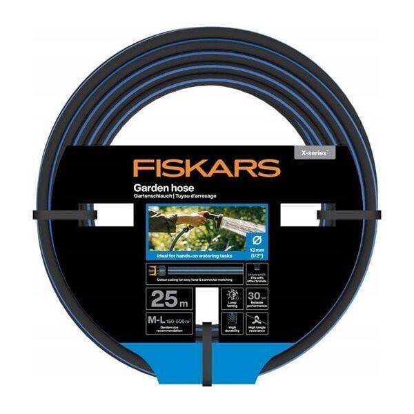 Λάστιχο ποτίσματος FISKARS X-series, 1/2", 13 mm, 50 m