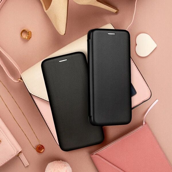 Θήκη βιβλίου ELEGANCE για SAMSUNG A56 μαύρο