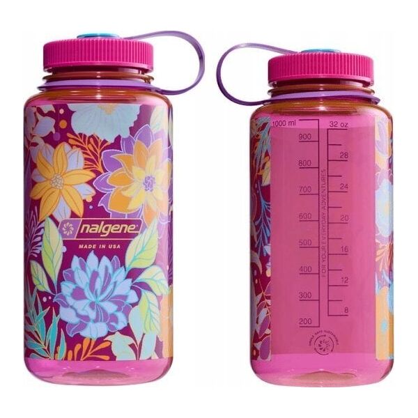 Μπουκάλι Nalgene με Φαρδύ Στόμιο 1L Florals