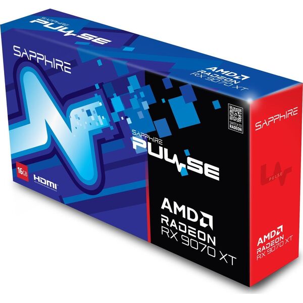 Karta graficzna Sapphire Pulse Radeon RX 9070 XT 16GB GDDR6 (11348-03-20G)