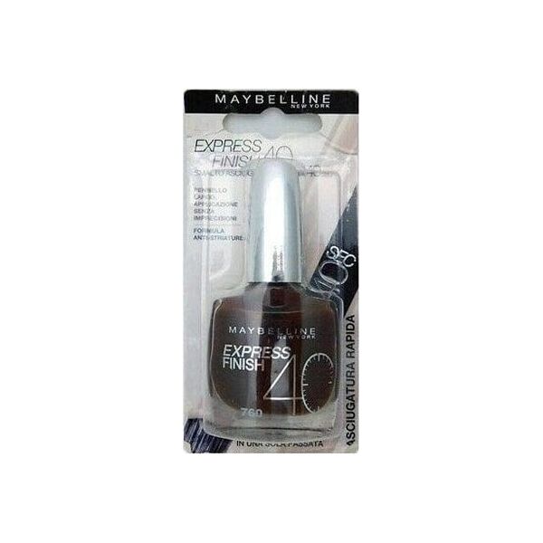 Maybelline Maybelline, Express Finish 40 Seconds, Βερνίκι Νυχιών, Αρ. 760, Καφέ Frost, 10 ml Για Γυναίκες