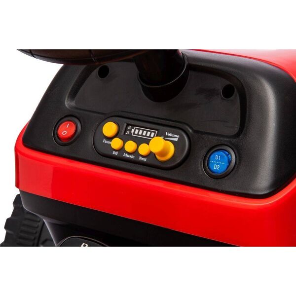 Lean Cars Traktor Na Akumulator BBH-030 Czerwony