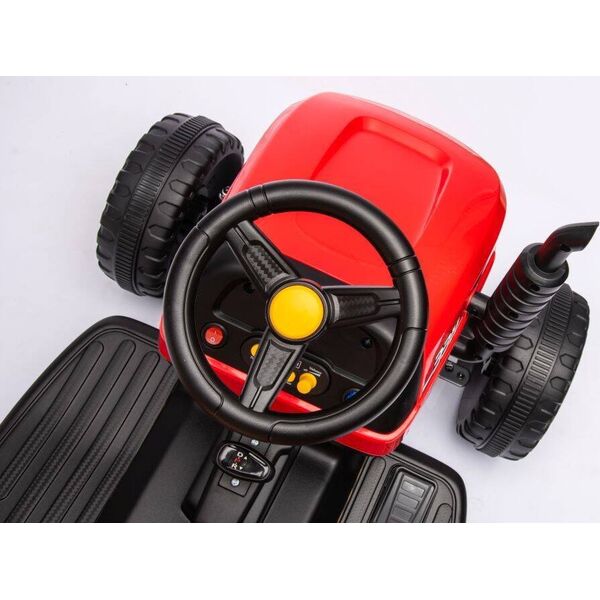 Lean Cars Traktor Na Akumulator BBH-030 Czerwony