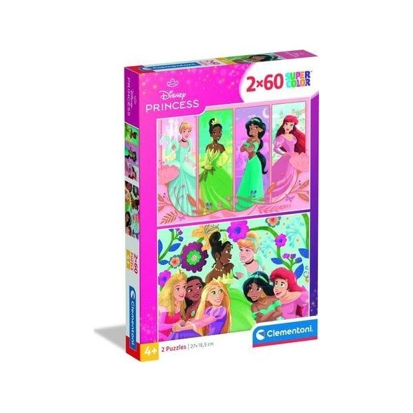 CLE παζλ 2x60 SuperKolor Princess 24824