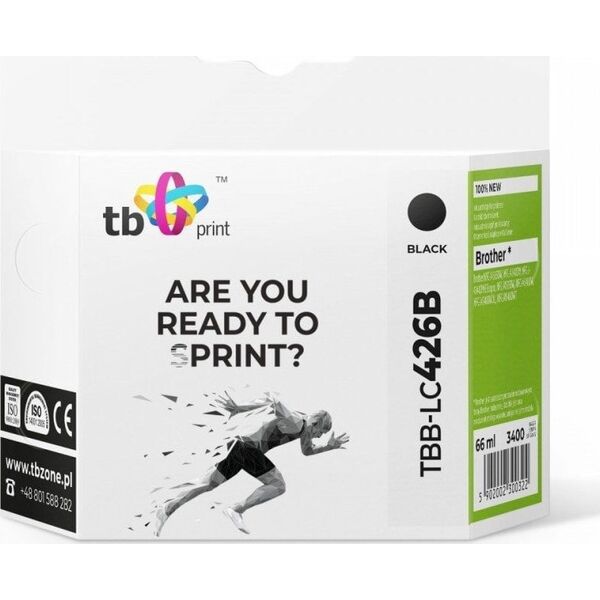 TB Print Tusz do Brother MFC-J4540DW TBB-LC426B 100% nowy czarny
