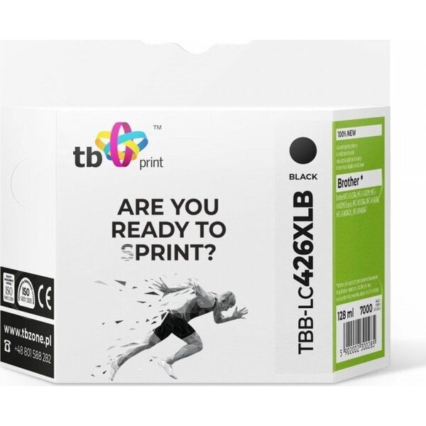 TB Print Tusz do Brother MFC-J4540DW TBB-LC426XLB 100% nowy czarny