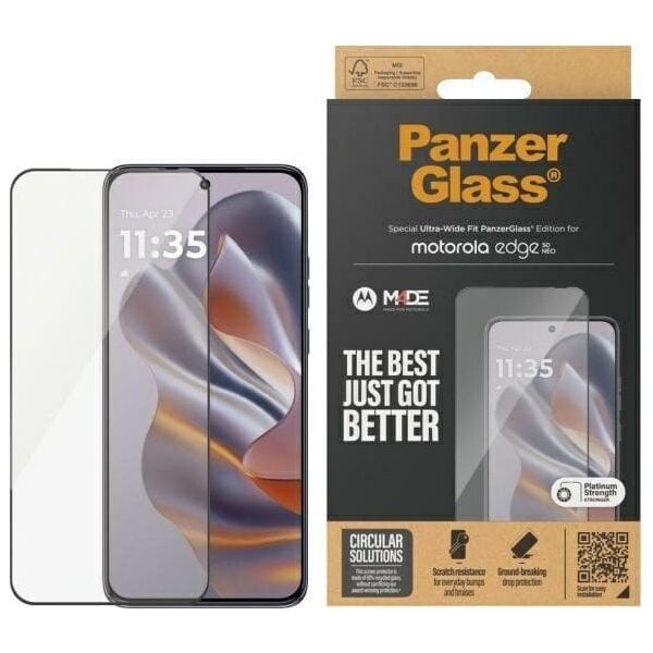 PanzerGlass Motorola edge 50 Neo Screen  Protection Ultra-Wide Fit 6595