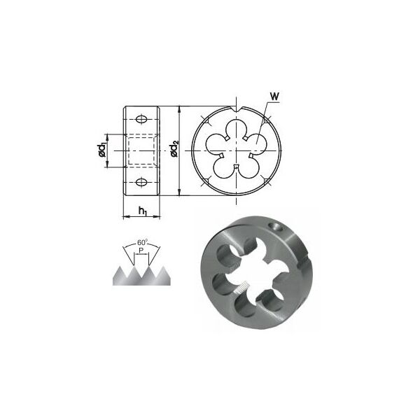 Fanar NARZYNKA M 4 HSSE INOX - N2-188001-0040