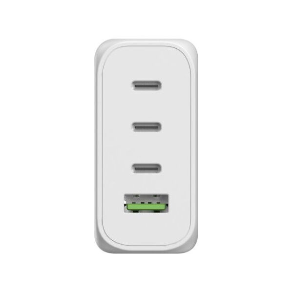 Allnet Z ALLNET Ersatznetzteil QC USB-C PD GaN Netzteil Power Supply130Watt 1x USB Typ-A QC 3x USB Typ-C**EU PLUG**