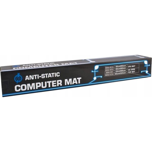 Αντιστατικό κάλυμμα τραπεζιού PVC 60x60cm με καλώδιο γείωσης