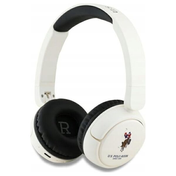 US Polo Ακουστικά Bluetooth USHPV6PUNH λευκό/white DH Color Logo