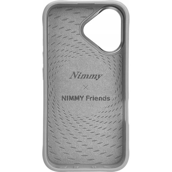 Θήκη Nimmy Panther MagSafe για iPhone 16 ανοιχτό γκρι