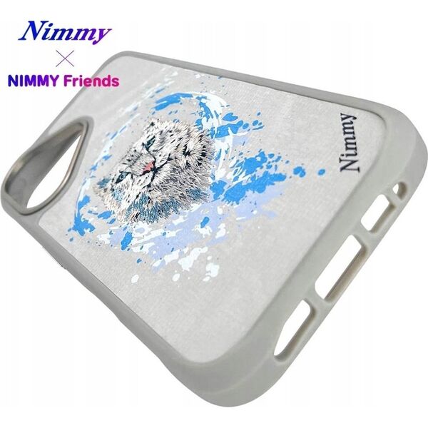 Θήκη Nimmy Panther MagSafe για iPhone 16 ανοιχτό γκρι