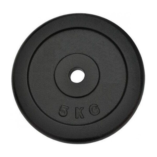 Spartan Stalowe obciążenie 2x5 kg czarne (S1220)