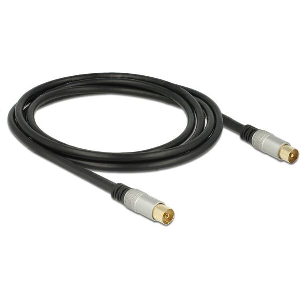 Kabel Delock Antenowy 2m czarny (88946)