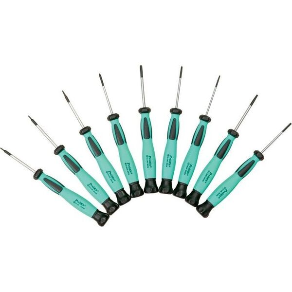 Κατσαβίδια για ηλεκτρονικά ESD 9 τεμ SD-0839 Pro'sKit