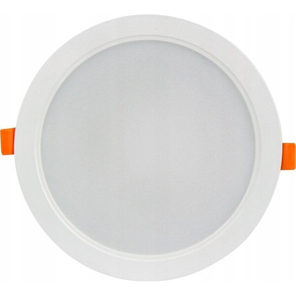 Ενσωματωμένο LED φωτιστικό, 230Vac, 18W, 1900lm, ουδέτερο λευκό 4000K, στρογγυλό, MOLLY, LED line LITE