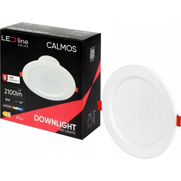 LED line PRIME Downlight CALMOS 18W 4000K 2100lm IP44