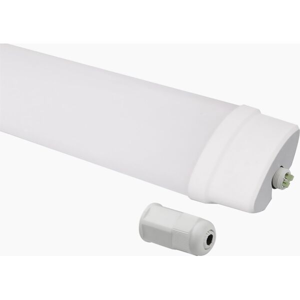 Ερμητικός φωτιστικός σωλήνας TRI-PROOF, 230Vac, 90W, 10 800lm, 155cm, IP65, 4000K, LEDOM