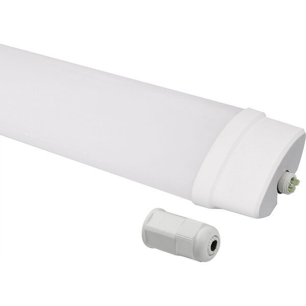 Ερμητικός φωτιστικός σωλήνας TRI-PROOF, 230Vac, 70W, 8400lm, 155cm, IP65, 4000K, LEDOM