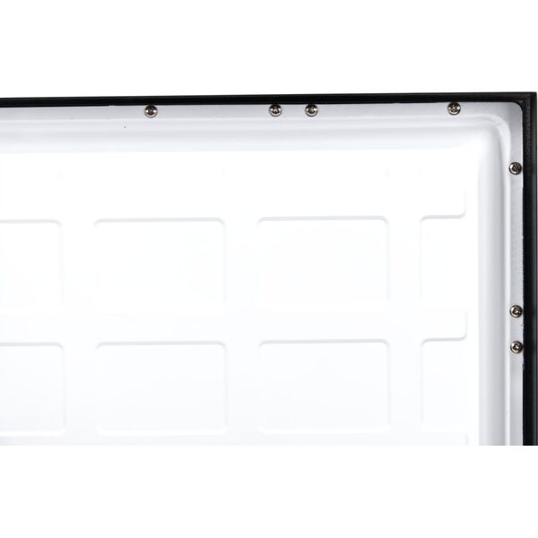 LED πάνελ 40W 4000K 4000lm, 60x60, επιφάνεια - ενσωματωμένο 2σε1 μαύρο